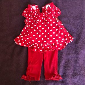 Shirt+pants set for baby girl